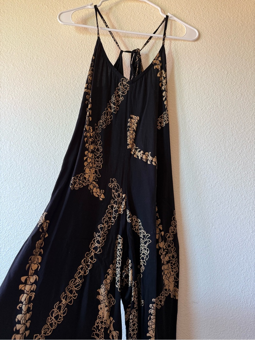 BLACK GOLD LEI PUAKENIKENI ROMPER
